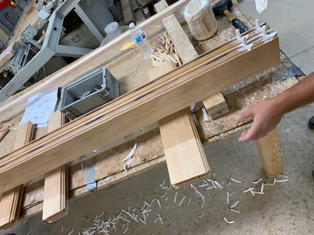 Dowel-construction-of-rails-and-stiles